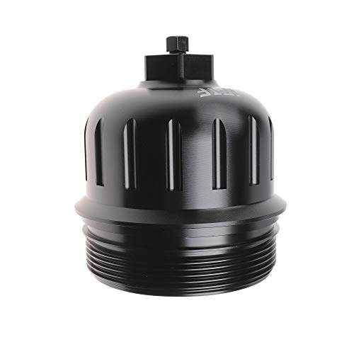 iFJF 134001 Fuel Filter Housing Cap Replacement for Duramax 6.6L L5P Black