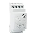 YJYUIU 8VA Door Bell Transformer-Input 230V,Output 8V/12V/24V-For Wired Doorbell & Compatible With Ring/Chime/Smart Door Bell-DIN Rail Mountable