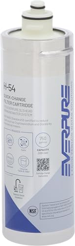 Filtro EVERPURE H54 reduce plomo y cal para proteger electrodomésticos 2