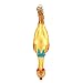 Old World Christmas Rubber Chicken Glass Blown Ornament