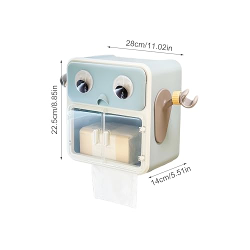 Soporte para pañuelos de pared moderno para organizar tu cocina y baño sin ocupar espacio 6