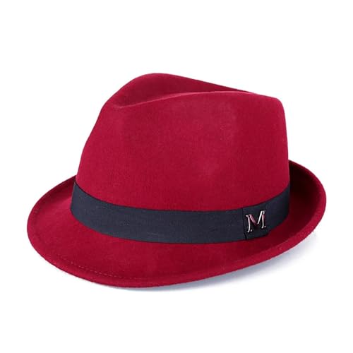 Casquette plate de style britannique en laine de qualité supérieure