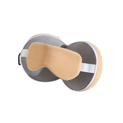 折りたたみ式 2 in 1 アイマスクピロー - 収納フック付きソフトトラベル折りたたみピロー ?(Orang)