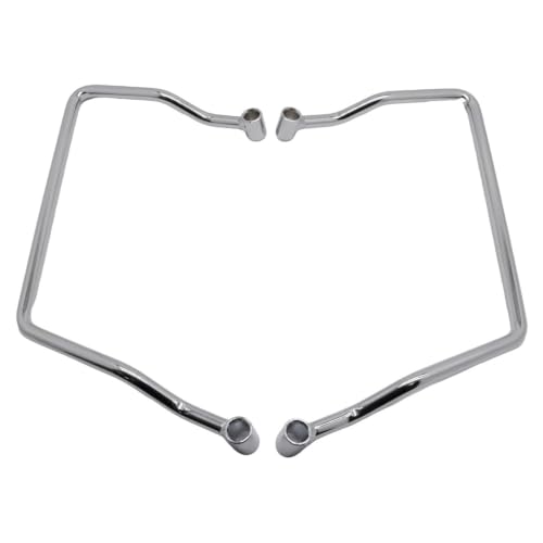 Support de sacoche moto avec extension de chargement stable vt750