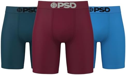 PSD mens Standard Length Boxer Brief 3-pack Boxer Briefs