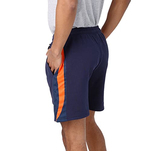 FOCO Denver Broncos NFL Mens Side Stripe Fleece Shorts by FOCO - Image 2