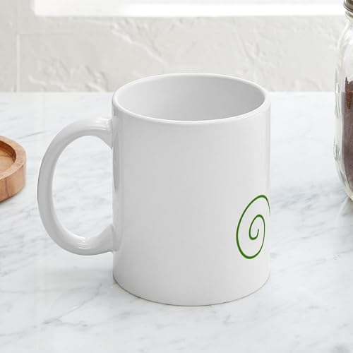 Taza de cerámica 11 oz en tulipán rojo miniatura 5