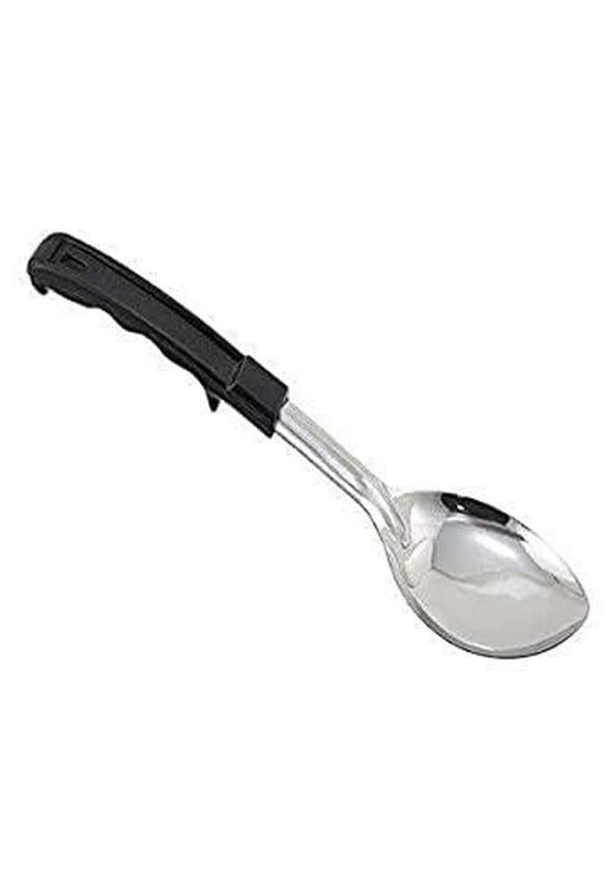 Winco 11" / Solid / Silver Cooking Spoons