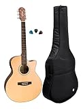 Violao Eletrico Folk Aco Gsf3 Ceq Ns Nat