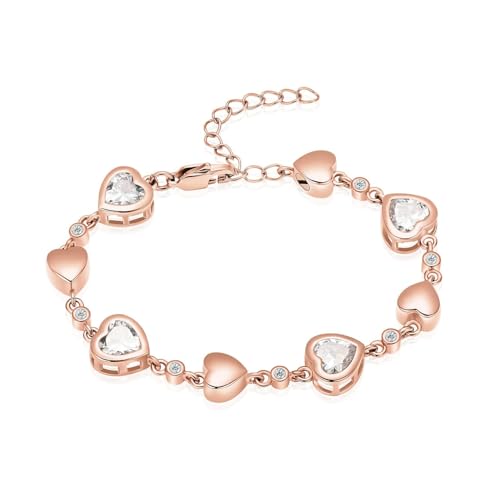 zeqingjw Heart Cremation Bracelet for Ashes - Urn Bracelet Memorial Keepsake Jewelry - Ashes Holder for Women