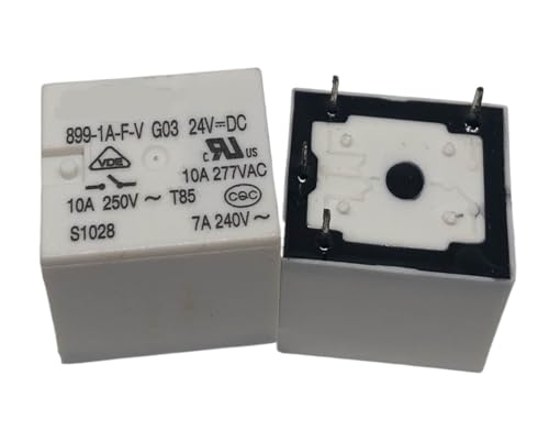 1PCS 899B-1AH-FC 899-1A-C 899-1A-V 899-1A-FC 899-1A-F-CE 899-1A-FV 12VDC/24VDC; (T73-1A-12V/24V-10A/12A/ 13A) Relay 4-pin(899-1A-F-V G03 24VDC)