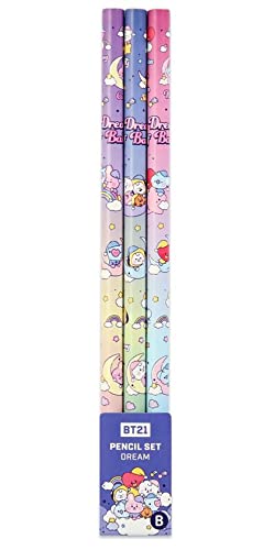 BT21 Pencil Set Dream 3PCSyBT21ObYzM 3{Zbg B heNc BTS ؍ [ wZ  킢 lC ee W~ WON