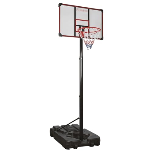 Tabellone Da Basket Pallacanestro Garlando Houston (Con Colonna E Base Zavorrabile) H. 225-305 Cm.