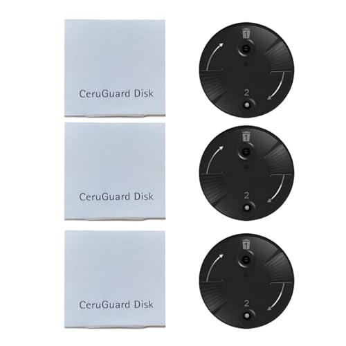 Cerushield Disk v2.0 098-0445 for Phonak,3 pack/24 pcs Hearing Aid Filters Hearing Aid Wax Guards Phonak Hearing Aid Accessories (24 Filters)