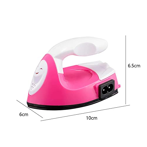 Baoblaze Mini-Bügeleisen, elektrisches Bügeleisen, Handwerkszubehör, Mehrzweck-Mini-Heißpressmaschine, kleines Handwerkseisen zum Malen von Schuhen, Rot – Bild 4