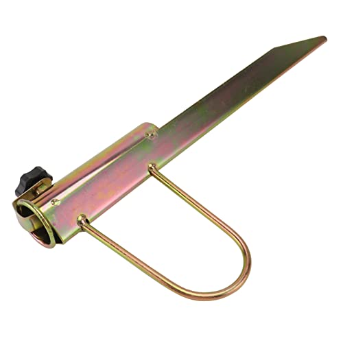 MOTHNUR Support De Parasol De Plage en Fer 25-32 Mm Ancre Adaptable pour Sable Et Terre Maintien Stable Parapluie Robuste Usage Extérieur Plage Jardin