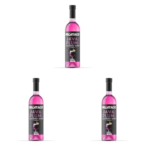 Image of Fruitaco Kala Khatta Java Plum Syrup Perfect Mixer for Enhancing Mocktails & Cocktails, Drinks, and Mojitos at Parties, Conveniently Packaged in a 750ml Bottle for All Your Mixing Needs Non-Alcoholic