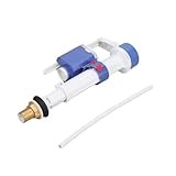 inlet valve toilet repair Las piezas envejecidas son propensas a fallas en el sello, y reemplazar la válvula de drenaje del inodoro puede cerrarse herméticamente para evitar filtraciones de agua continuas en el tanque de agua y ahorrar agua cada mes.