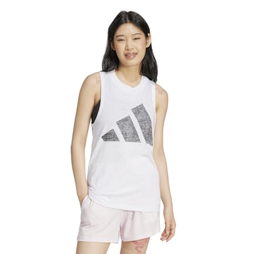 Débardeur Adidas Essentials Winners pour femme en coton chiné confortable