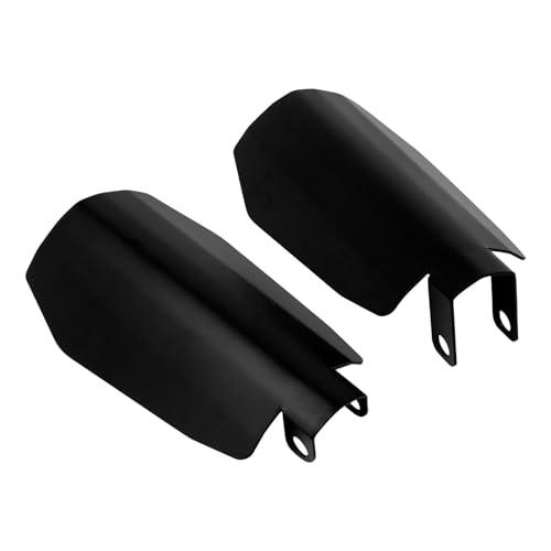 Protège-mains moto et déflecteur de vent noir mat pour Harley Sportster Dyna