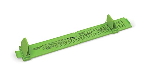 Foot Measure For Shoe Sizing At Home. Great For Buying Shoes Online! (Assorted Colors) (Green) #TOP1