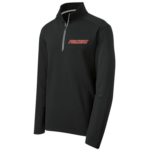 Custom Sport-Wick Textured 1/4-Zip Pullover - Design Your Own Logo, Text, or Design (ST860)4