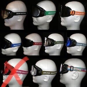 Miniatura 3 de Drunk Busters - Paquete de 10 gafas – Las mejores gafas de simulación de alcohol, fatiga y deterioro de drogas en el mercado, desde 1995