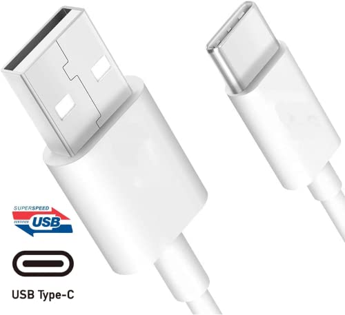 Fast Adaptive Wall Adapter Charger For Galaxy S10 S9 Plus Note 9 S8 Note 8 Ep-Ta20Jbe - 6 Foot Type C/Usb-C Cable And Otg Adapter - White #TOP24