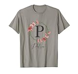 Floral Petra Nombre Flores Nombre Personalizado Petra Camiseta