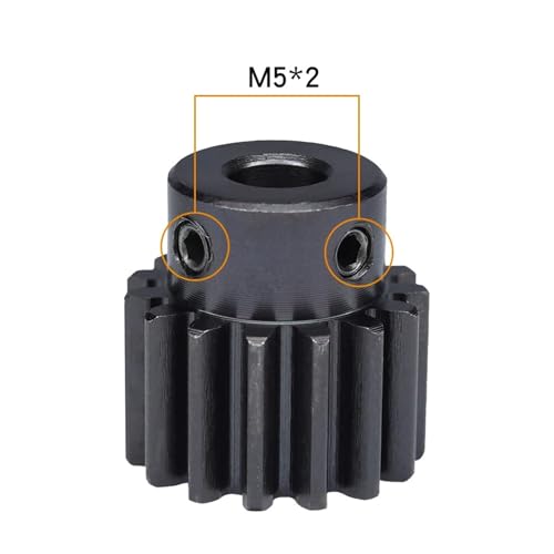 Engranaje recto para reparar transmisiones con eje de 6.35 mm y modulo 1.5 4