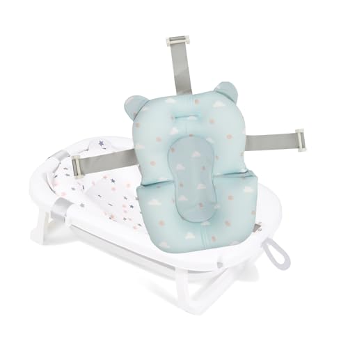 Ms Babyworld – COJÍN REDUCTOR – Asiento Ergonómico Ajustable | Secado Rapido | Suave | Cojín Asiento Reductor para Recien Nacido | Fácil de Guardar | Almohada Reductora | Portátil Ideal para Viaje