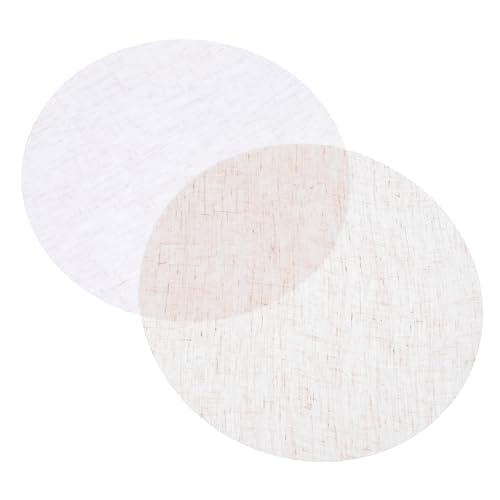 Yardenfun 2pcs Safe Soft Light Diffuser Lampshade for Ceiling Downlights Heat Resistant Nursery Cover Gentle Illumination Simple Style Eye Protection