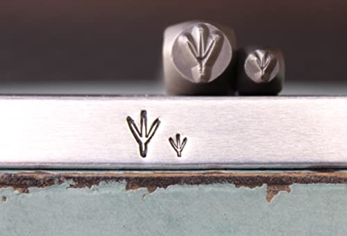 5mm and 3mm Chicken Foot Metal Punch Design 2 Stamp Set - Supply Guy - CH-510509