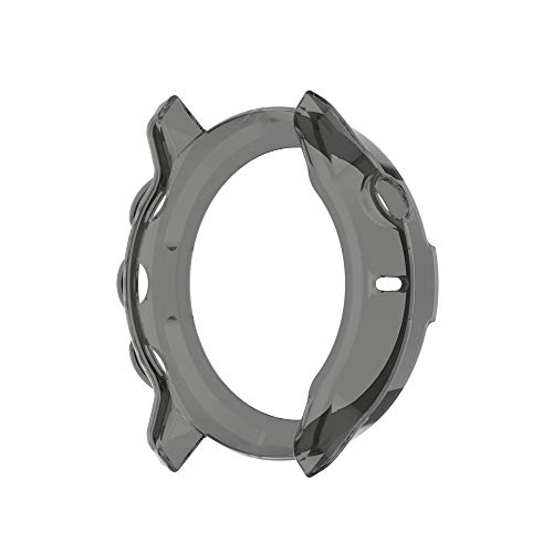 AWINNER Case Compatible for Suunto 7 GPS Sports Smart Watch,Shock-Proof and Shatter-Resistant Protective TPU Frame Full Cover (Black) - Thumbnail 2