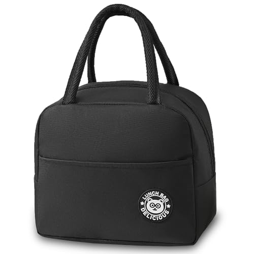 Opiniones de Porta alimentos que Puedes Comprar On-line. 42 ANGYBEFUN Lonchera Termica de Comida Bolsa de Almuerzo Aislada para Mujer Hombre, Bolsa de Fiambrera Isotérmica, Bolso de Mano Tote Funcional para Trabajo, Picnics, Fiestas,...