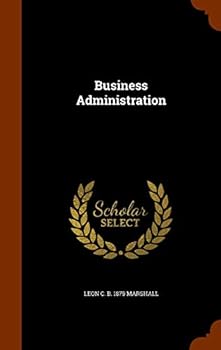 Hardcover Business Administration Book
