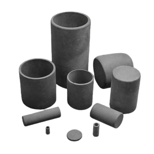 Silicon Carbide Porous Ceramic Crucibles, SIC Carbide Ceramic Material Containers, for Lab Research/Industry, 1PCS/Set (OD*ID*Height, Φ29*Φ24*19.7mm)