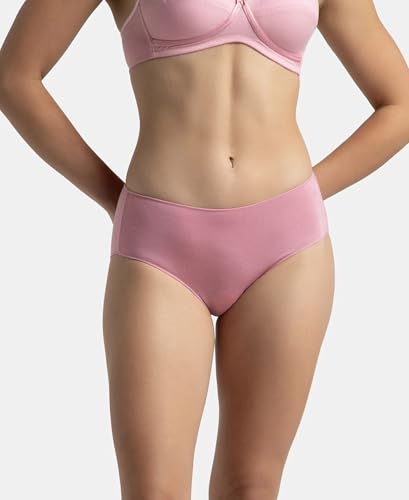 Image of Jockey 1802 Women's High Coverage Micro Modal Elastane Stretch Hipster with Ultrasoft Concealed Waistband (Pack of 2)