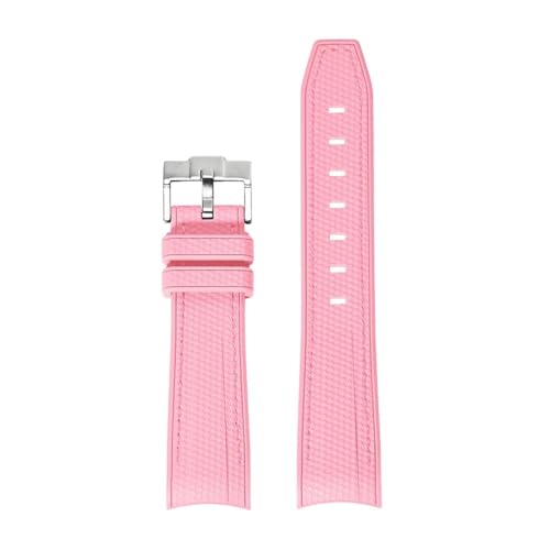 [X] VRXgbv For Swatch X Ή For Omega Ή For Moonswatch Ή XeXX`[obN 20mm 22mm Y fB[X \tg h pvoh(New pink pink)