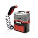 ERRECOM Jet Gun PRO+, Tragbarer akkubetriebener Hochdruckreiniger mit Zubehörschublade, 8 L Wassertank, 3 m Spiralschlauch, Gewicht 2,9 kg