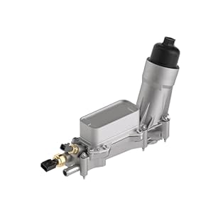 XINLIN 926-959 Upgraded Aluminum Engine Oil Filter Housing Kit witn Oil Cooler Fit for 2011-2016 Dodge Journey Charger Challenger Durango Avenger Wrangler Grand Cherokee Chrysler 200 300 Town Country