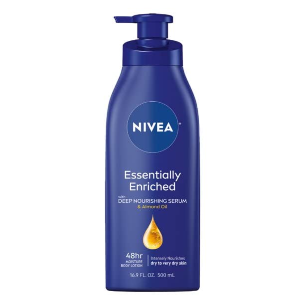 NIVEA Essentially Enriched Body Lotion 16 9 oz Pack of 12 - Packaging May Vary