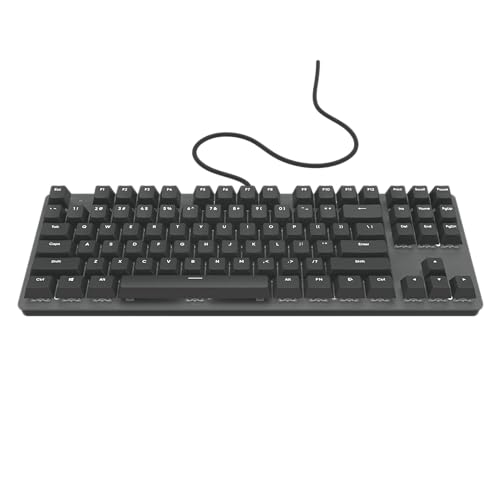 Nubi NK87 Noir - Clavier de Jeu Mécanique Filaire (Anglais US - ANSI)