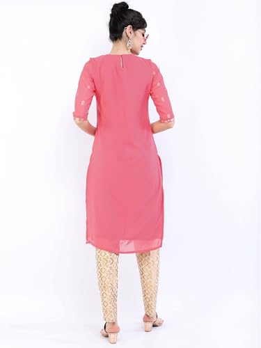 Image of Vishudh Women's Kurta | Comfortable Ethnic Wear for Daily Use | Lightweight & Breathable Indian Top