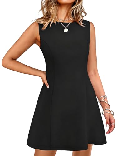 Amazon.com: OKIFOIR Women's Boat Neck Formal Short Dresses Summer Sleeveless A Line Elegant Mini Cocktail Party Dress (Black,X-Small) : Clothing, Shoes & Jewelry Amazon.com: OKIFOIR Women's Boat Neck Formal Short Dresses Summer Sleeveless A Line Elegant Mini Cocktail Party Dress (Black,X-Small) : Clothing, Shoes & Jewelry