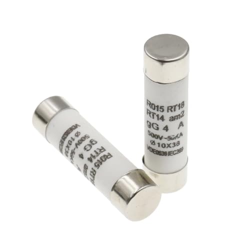 Fusible cerámico 10X38 5A 500V RT18 cartucho cilíndrico de soplado rápido RO15