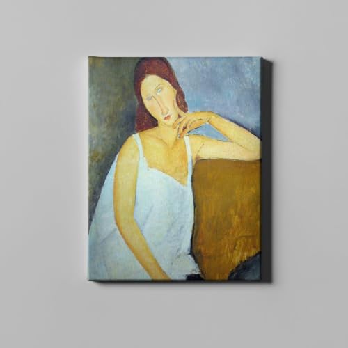 Grande toile Amedeo Modigliani Jeanne Hebuterne Spiffing Prints art