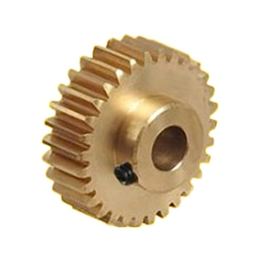 Engrenage en cuivre anti-usure 47 dents module 0.5 alésage 8mm
