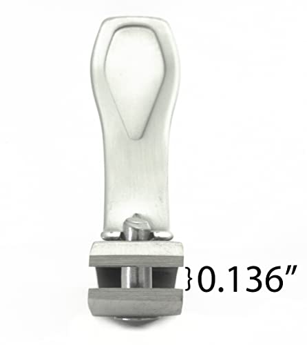 REFINE Wide Jaw Straight Cut Toenail Clipper, Stainless Steel, 2 Count
