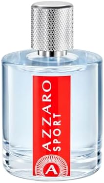 Azzaro, Azzaro Sport, Perfume Masculino, Fragrância Fougère Fresca com Notas de Grapefruit e Sândalo, Eau de Toilette com Fixação Equilibrada, Ideal para Pré-treino e Pós-treino, 100ml
